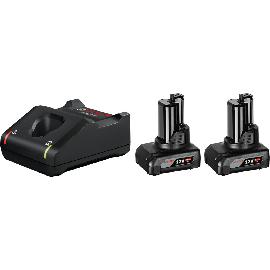 Starter Set 2xAkku 6,0 Ah + Ladegerät GAL 12V-40 Produktbild